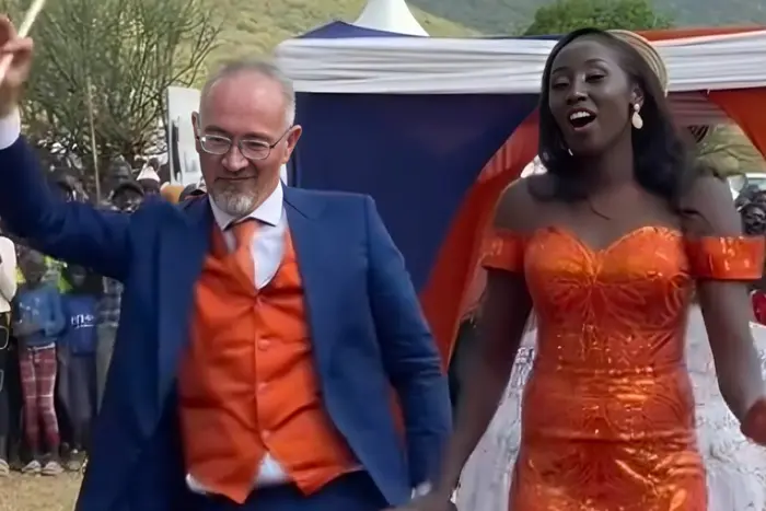Former Italian priest leaves Catholic Church to marry Kenyan partner in viral ceremony